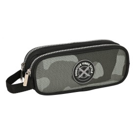 Trousse d'écolier Safta Stone Noir 21 x 8 x 6 cm de Safta, Trousses - Réf : S4310750, Prix : 10,47 €, Remise : %