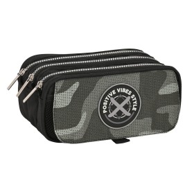 School Case Safta Stone Black 21,5 x 10 x 8 cm by Safta, Pencil cases - Ref: S4310752, Price: 14,33 €, Discount: %