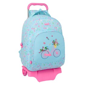 Schulrucksack mit Rädern Safta Bicicleta Blau 32 x 42 x 15 cm von Safta, Kinderrucksäcke - Ref: S4310761, Preis: 38,12 €, Rab...