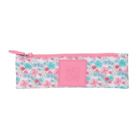 Estuche Escolar Moos Flores Multicolor 20 x 6 x 1 cm de Moos, Estuches - Ref: S4310775, Precio: 5,77 €, Descuento: %