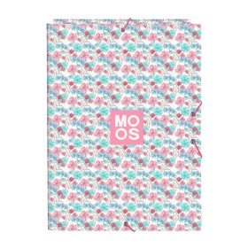 Ring binder Moos Flores Multicolour A4 26 x 33.5 x 2.5 cm by Moos, Filing cabinets - Ref: S4310779, Price: 6,46 €, Discount: %