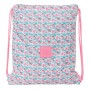 Rucksacktasche mit Bändern Moos Flores Bunt 35 x 40 x 1 cm | Tienda24 - Global Online Shop Tienda24.eu