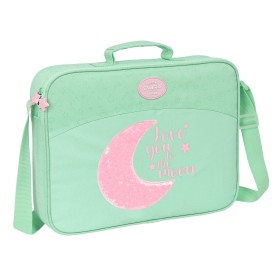 Cartera Escolar BlackFit8 Moon Verde 38 x 28 x 6 cm de BlackFit8, Mochilas infantiles - Ref: S4310808, Precio: 17,59 €, Descu...