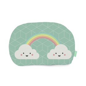 Cushion HappyFriday Happynois Multicolour Rainbow 40 x 30 cm by HappyFriday, Back & Body Pillows - Ref: D1608741, Price: 8,94...