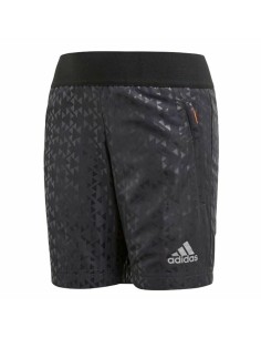 Sportshorts für Kinder Adidas D2M 3 Stripes Schwarz | Tienda24 Tienda24.eu