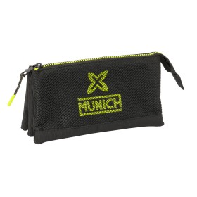 Malas para tudo triplas Munich Beat Preto 22 x 12 x 3 cm de Munich, Estojos - Ref: S4310829, Preço: 11,62 €, Desconto: %