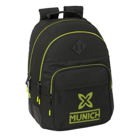 School Bag Munich Beat Black 32 x 42 x 15 cm by Munich, Children's Backpacks - Ref: S4310830, Price: 46,29 €, Discount: %