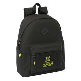 School Bag Munich Beat Black 33 x 42 x 15 cm by Munich, Children's Backpacks - Ref: S4310831, Price: 26,43 €, Discount: %