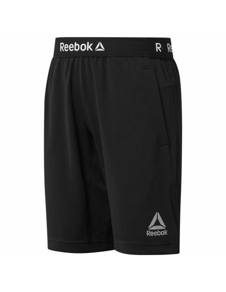 Pantalón Deportivo Infantil Reebok Negro | Tienda24 Tienda24.eu