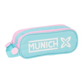 Trousse Fourre-Tout Double Munich Heaven Bleu ciel 21 x 8 x 6 cm de Munich, Trousses - Réf : S4310844, Prix : 11,05 €, Remise...