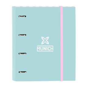 Carpeta de anillas Munich Heaven Azul cielo 27 x 32 x 3.5 cm de Munich, Archivadores - Ref: S4310846, Precio: 16,37 €, Descue...