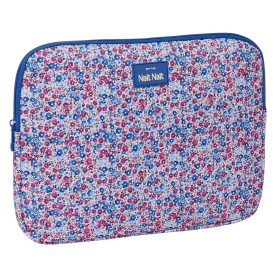 Housse d'ordinateur portable Nait Nait Flores coimbra azul Bleu 34 x 25 x 2 cm de Nait Nait, Sacs et housses pour ordinateurs...