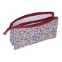 Allzwecktasche Nait Nait Flores coimbra burdeos Burgunderrot 22 x 12 x 3 cm von Nait Nait, Federmäppchen - Ref: S4310863, Pre...