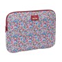 Laptop Cover Nait Nait Flores coimbra burdeos Burgundy 34 x 25 x 2 cm | Tienda24 - Global Online Shop Tienda24.eu