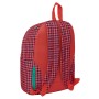 Laptop Backpack Nait Nait Pata de gallo coral Coral 31 x 41 x 16 cm by Nait Nait, Bags and covers for laptops and netbooks - ...