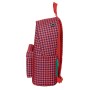 Laptop Backpack Nait Nait Pata de gallo coral Coral 31 x 41 x 16 cm by Nait Nait, Bags and covers for laptops and netbooks - ...