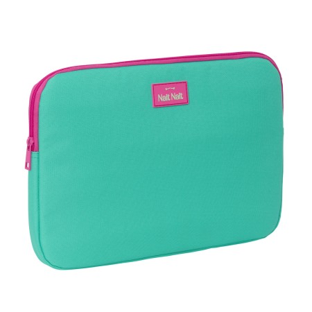 Funda para Portátil Nait Nait Verde mint Verde 34 x 25 x 2 cm de Nait Nait, Bolsas y fundas para portátiles y netbooks - Ref:...