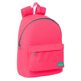 Laptop Backpack Nait Nait Fluor Pink 31 x 41 x 16 cm by Nait Nait, Bags and covers for laptops and netbooks - Ref: S4310881, ...