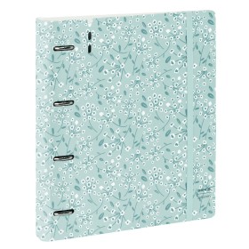 Ring binder Safta Light blue flowers by Safta, Filing cabinets - Ref: S4310889, Price: 12,98 €, Discount: %