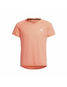 Maglia a Maniche Corte per Bambini Adidas Aeroready Three Stripes Salmone da Adidas, Bambina - Ref: S6468221, Precio: 23,81 €...