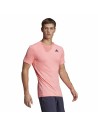 Men’s Short Sleeve T-Shirt Adidas Freelift Pink | Tienda24 Tienda24.eu