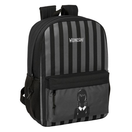 Mochila Escolar Wednesday Preto 32 x 43 x 14 cm de Wednesday, Mochilas infantis - Ref: S4310954, Preço: 34,00 €, Desconto: %