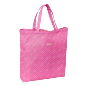 Women's Handbag Barbie Logomania Pink 50 x 45 x 10 cm by Barbie, Hobos & Shoulder Bags - Ref: S4310959, Price: 17,59 €, Disco...