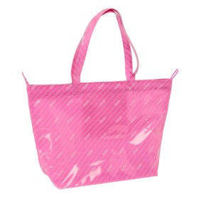 Sac-à-main Femme Barbie Logomania Rose 54 x 35 x 17 cm de Barbie, Sacs portés épaule - Réf : S4310960, Prix : 20,12 €, Remise...