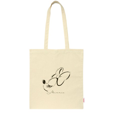 Bolsa de tela Minnie Mouse Natural Beige de Minnie Mouse, Bolsas de tela y de playa - Ref: S4310991, Precio: 7,47 €, Descuent...