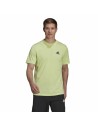 Camiseta de Manga Corta Hombre Adidas Aeroready Designed 2 Move Verde | Tienda24 Tienda24.eu