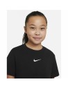 Kurzarm-T-Shirt für Kinder Nike Sportswear Schwarz | Tienda24 Tienda24.eu