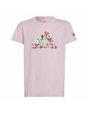 Kurzarm-T-Shirt für Kinder Adidas x Marimekko Rosa | Tienda24 Tienda24.eu