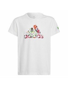 Mallas Deportivas para Niños Adidas Yg E Lin 3/4 TG | Tienda24 Tienda24.eu