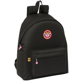 Mochila Escolar Kings League Porcinos Preto 33 x 42 x 15 cm de Kings League, Mochilas infantis - Ref: S4311032, Preço: 25,35 ...