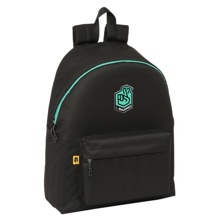 Mochila Escolar Kings League El barrio Preto 33 x 42 x 15 cm | Tienda24 - Global Online Shop Tienda24.eu