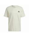 T-shirt à manches courtes homme Adidas Essentials Feelcomfy Blanc | Tienda24 Tienda24.eu