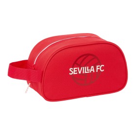 Nécessaire de Viagem Sevilla Fútbol Club Vermelho Desportivo 26 x 15 x 12 cm de Sevilla Fútbol Club, Estojo de viagem - Ref: ...