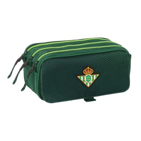 Portatodo Triple Real Betis Balompié Verde 21,5 x 10 x 8 cm de Real Betis Balompié, Estuches - Ref: S4311108, Precio: 16,23 €...