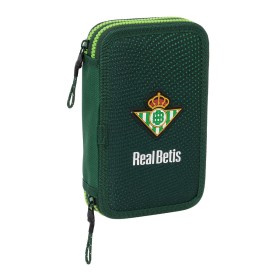 Double Pencil Case Real Betis Balompié Green 12.5 x 19.5 x 4 cm 28 Pieces by Real Betis Balompié, Pencil cases - Ref: S431111...