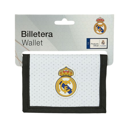 Carteira Real Madrid C.F. Branco Cinzento 12,5 x 9,5 x 1 cm de Real Madrid C.F., Carteiras - Ref: S4311119, Preço: 10,47 €, D...