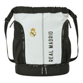 Mochila saco infantil Real Madrid C.F. 24/25 Branco Cinzento 35 x 40 x 1 cm de Real Madrid C.F., Mochilas infantis - Ref: S43...