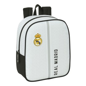 Mochila Infantil Real Madrid C.F. 24/25 Blanco Gris 22 x 27 x 10 cm de Real Madrid C.F., Mochilas infantiles - Ref: S4311128,...