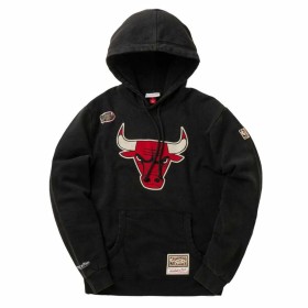 Sweat à capuche unisex Mitchell & Ness Chicago Noi