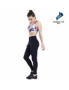 Leggings de Sport pour Femmes Happy Dance Noir | Tienda24 Tienda24.eu