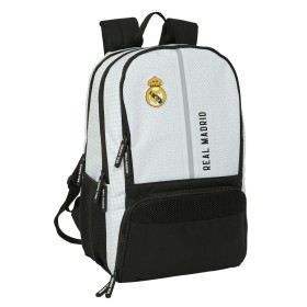 Mochila de Pádel Real Madrid C.F. 24/25 Blanco Gris de Real Madrid C.F., Bolsas y paleteros - Ref: S4311140, Precio: 67,23 €,...