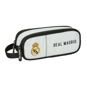 Double Carry-all Real Madrid C.F. White Grey 21 x 8 x 6 cm by Real Madrid C.F., Pencil cases - Ref: S4311141, Price: 12,77 €,...