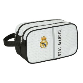 Necessaire da Viaggio Real Madrid C.F. Bianco Grigio Sportivo 26 x 15 x 12.5 cm di Real Madrid C.F., Beauty Case da viaggio -...