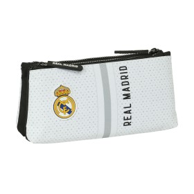 Necessaire da Viaggio Real Madrid C.F. Bianco Grigio Sportivo 22 x 10 x 8 cm di Real Madrid C.F., Beauty Case da viaggio - Ri...