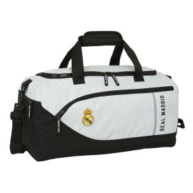 Borsa da Palestra Real Madrid C.F. 24/25 Bianco Grigio 50 x 25 x 25 cm di Real Madrid C.F., Borse sportive per bambini - Rif:...