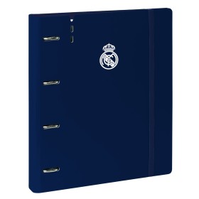 Reliure à anneaux Real Madrid C.F. Blanc Gris 27 X 32 X 4 cm de Real Madrid C.F., Classeurs - Réf : S4311153, Prix : 14,33 €,...